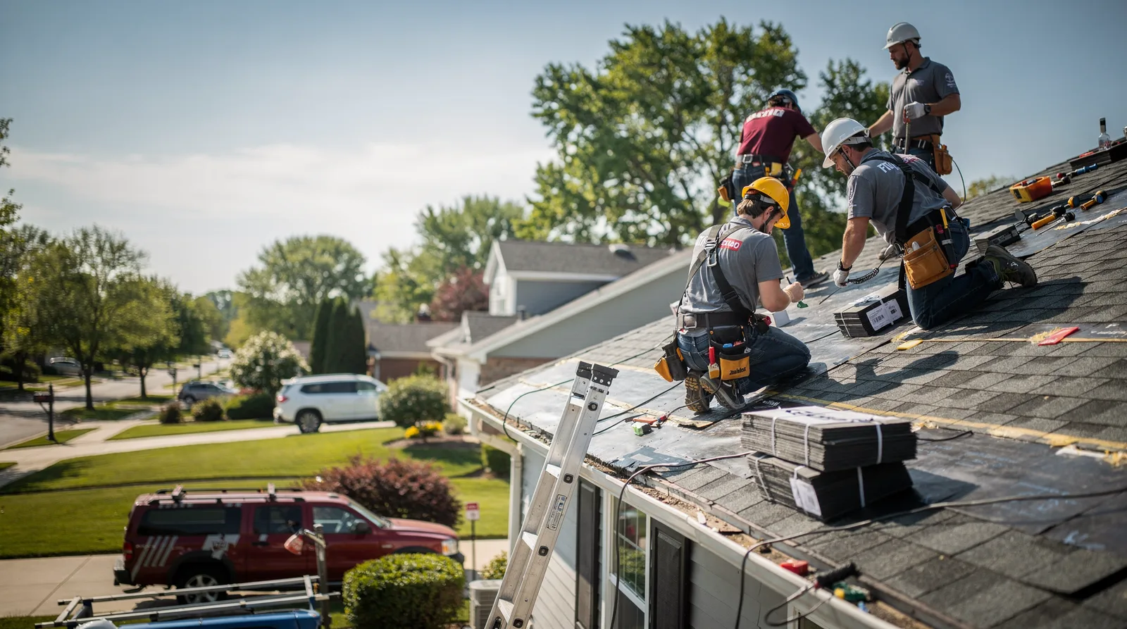 Roof Repair in Leawood, KS around you